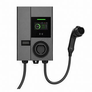 Smart Type 2 AC Wallbox Charger with Display — Cable Version