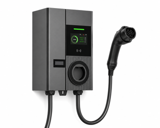 Smart Type 2 AC Wallbox Charger with Display — Cable Version